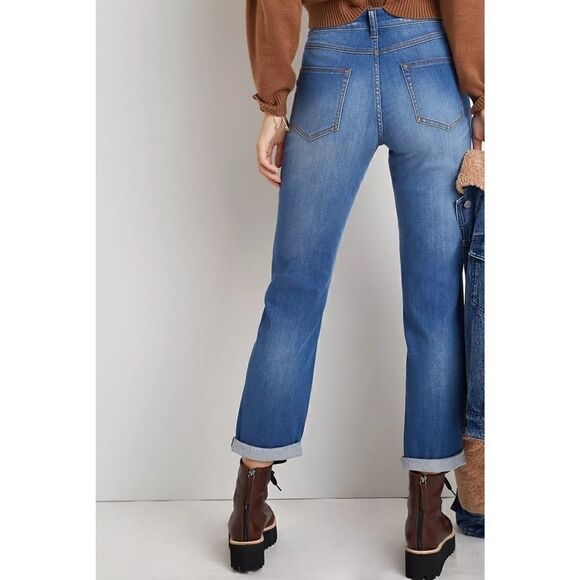 Anthro Pilcro And The Letterpress High-Rise Slim Boyfriend Jeans - Picture 2 of 12